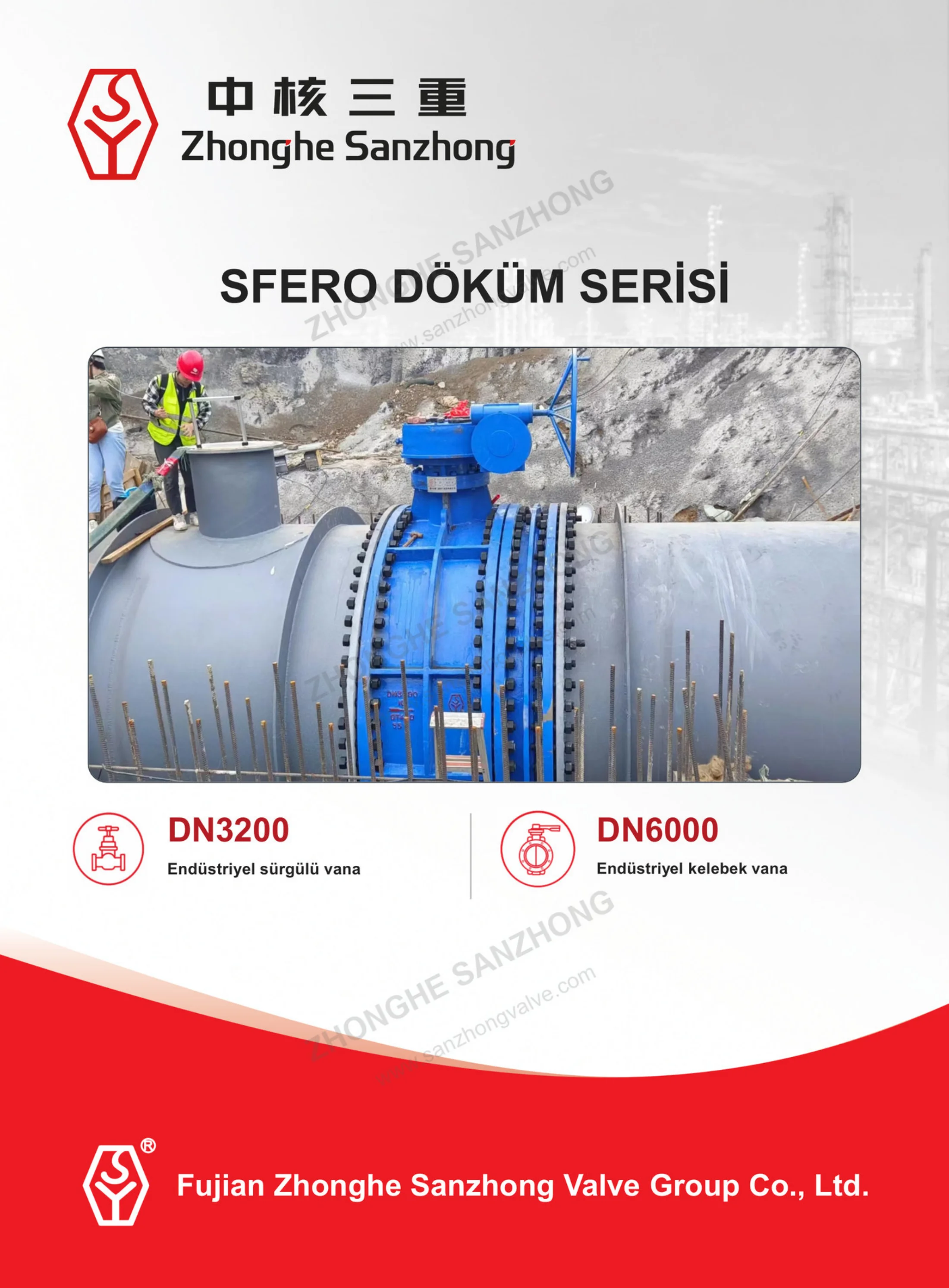 Sfero Döküm Serisi katalog kapağı